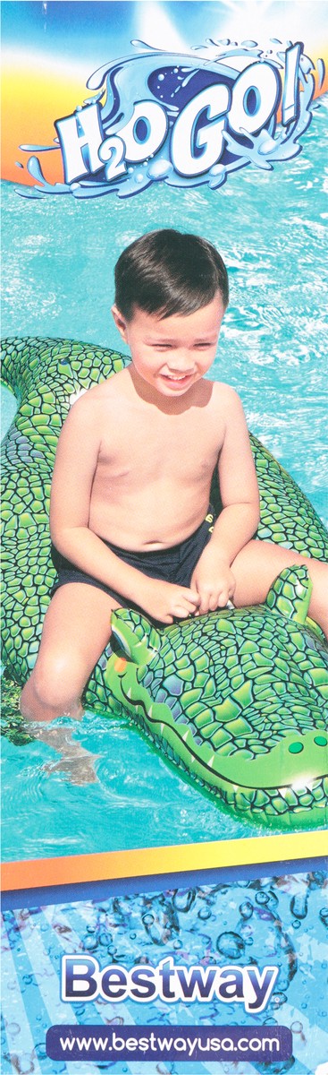 slide 2 of 9, H2OGo! Bestway Ride On Croc, 1 ct