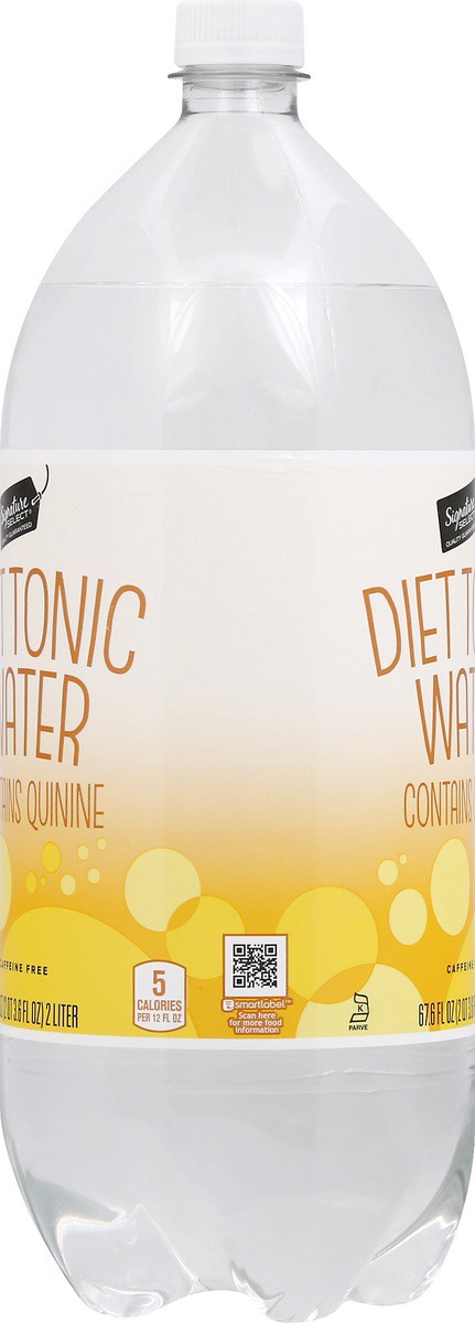 slide 3 of 7, Signature Select Zero Sugar Tonic Water - 2 liter, 2 liter