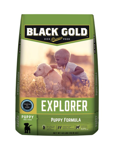 slide 1 of 1, Blk Gld Puppy Formula Explorer, 40 lb