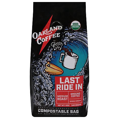 slide 1 of 1, Oakland Ground Coffee Medium Last Ride - 12 OZ, 12 oz