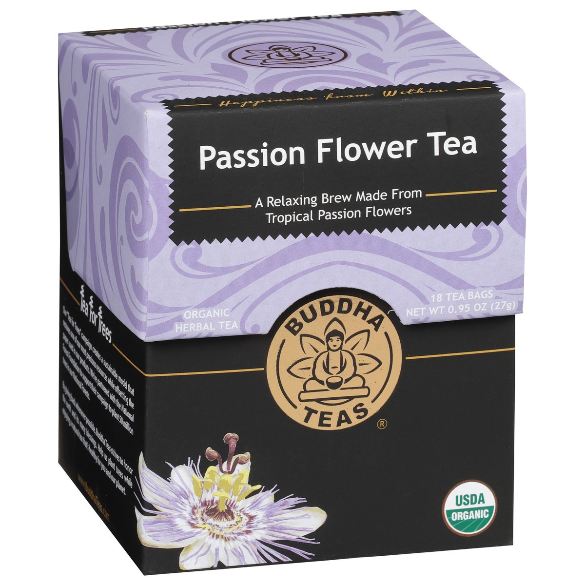 slide 2 of 9, Buddha Teas Org Passion Flower Tea - 18 ct, 18 ct