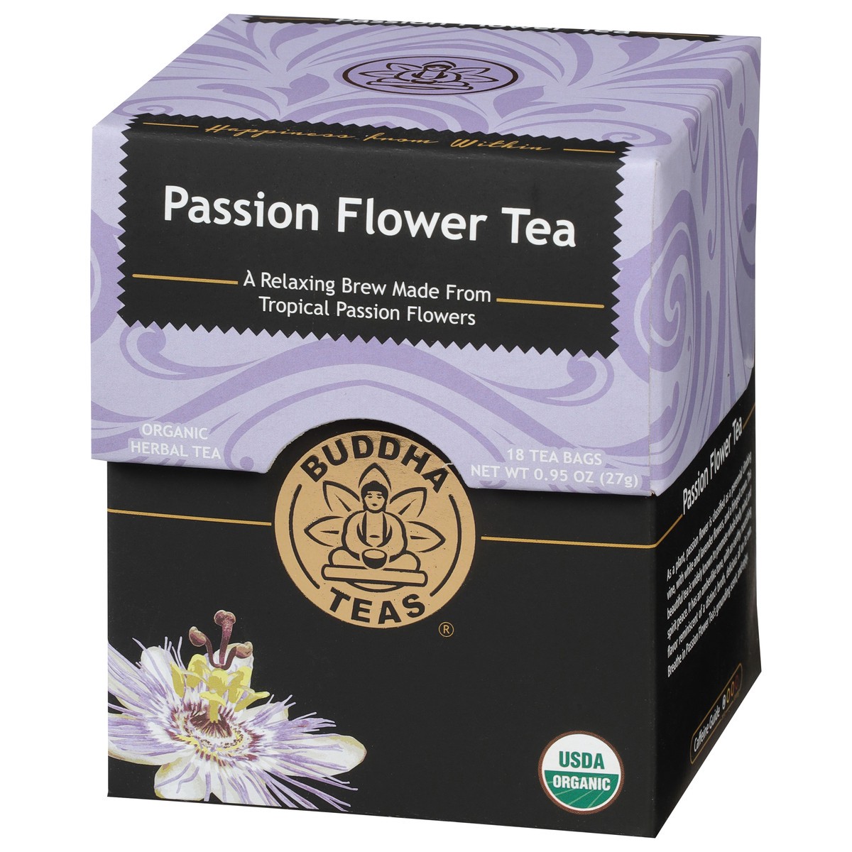 slide 7 of 9, Buddha Teas Org Passion Flower Tea - 18 ct, 18 ct