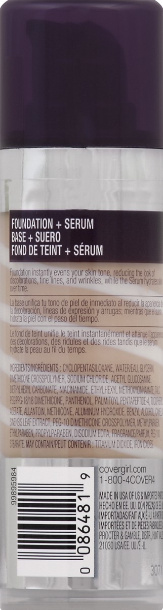 slide 2 of 3, Covergirl Foundation/Base 1 oz, 1 oz