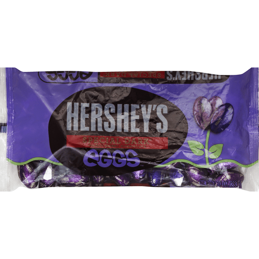 slide 1 of 1, Hershey's Easter Special Dark Mildly Sweet Chocolate Eggs, 10 oz