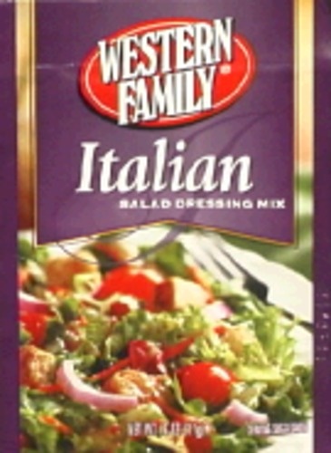 slide 1 of 1, Western Family Italian Salad Dressing Mix, 0.6 oz