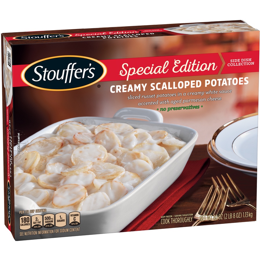 slide 8 of 8, Stouffer's Scalloped Potato, 40 oz