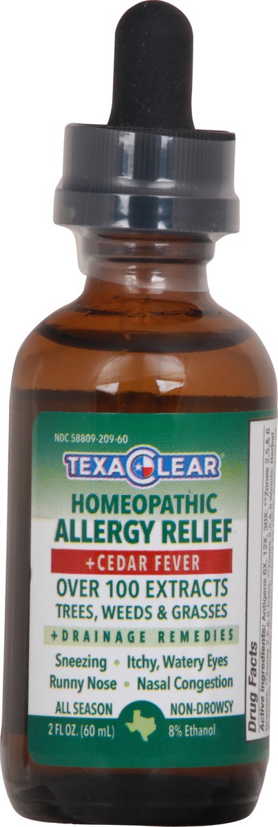 slide 8 of 9, Texa Clear Homeopathic Allergy Relief + Cedar Fever 2 fl oz, 2 fl oz
