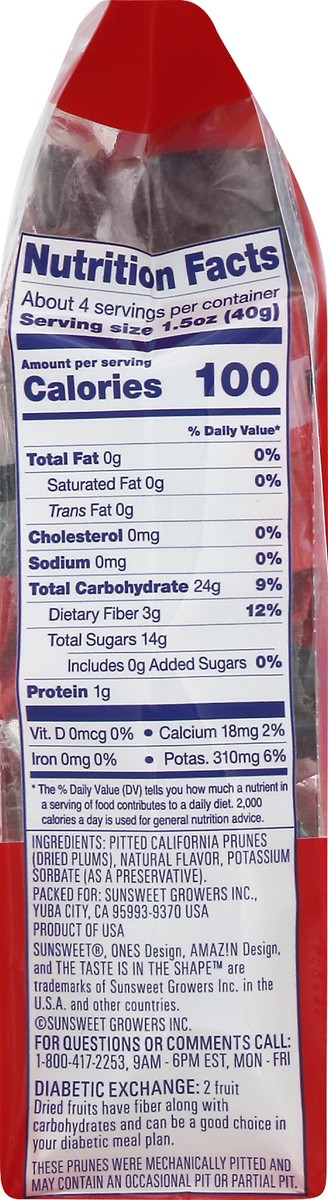 slide 2 of 9, Sunsweet Amazin Berry Essence Prunes 6.0 oz, 6 oz