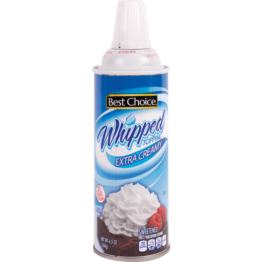 slide 1 of 1, Best Choice Extra Creamy Whipped Topping, 6.5 oz