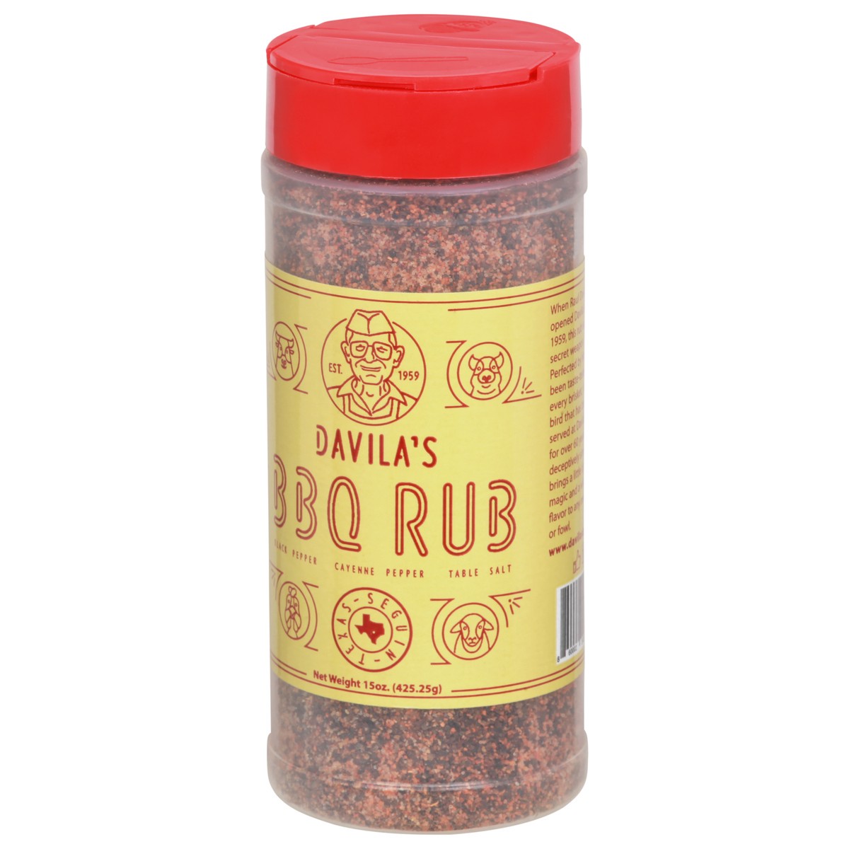 slide 8 of 12, Davila's BBQ Rub - 15 oz, 15 oz