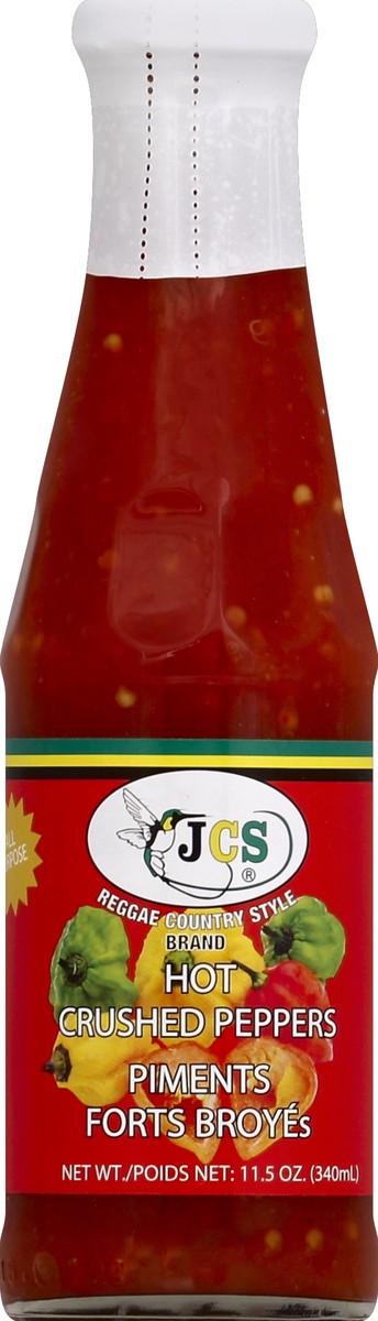 slide 2 of 2, JCS Jamaican Country Style Hot Crushd Pepper, 11.5 oz