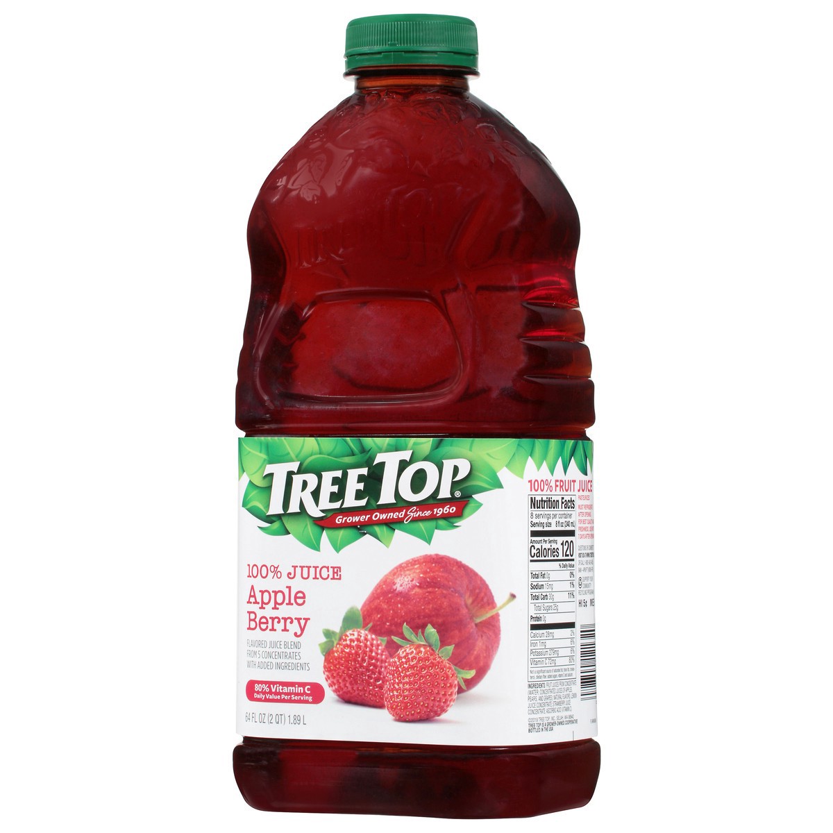 slide 7 of 9, Tree Top Apple Berry 100% Juice - 64 fl oz, 64 fl oz