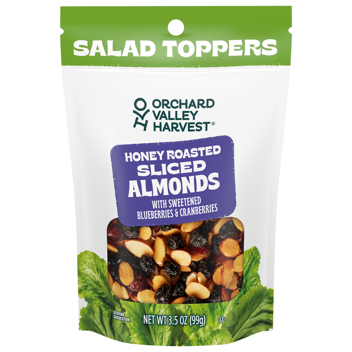 slide 1 of 5, Orchard Valley Harvest Honey Roasted Sliced Almonds Salad Toppers 3.5 oz, 3.5 oz