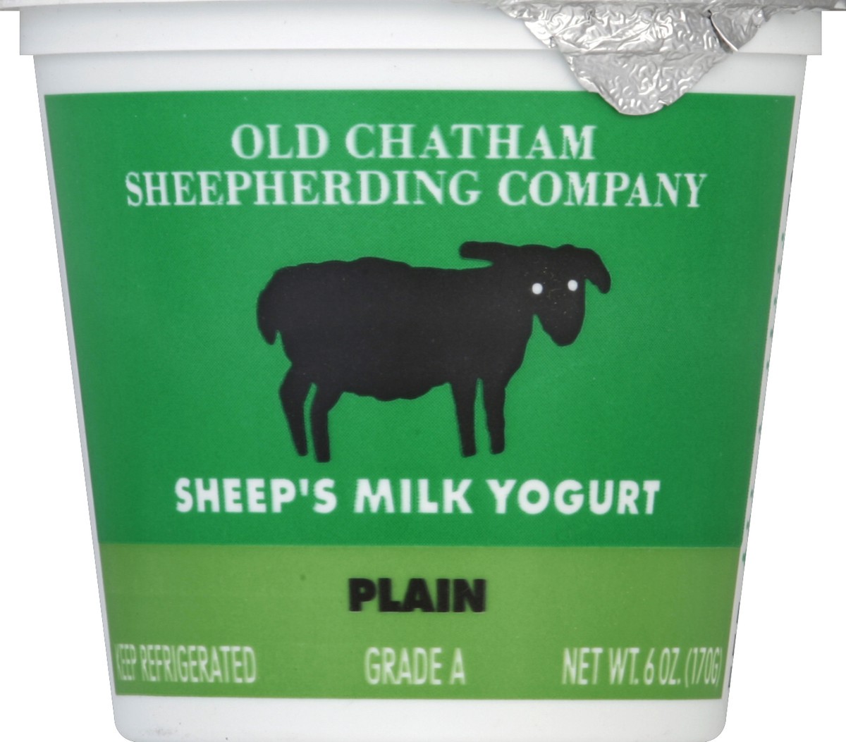 slide 3 of 3, Old Chatham Sheepherding Co. Plain Black Sheep Yogurt, 6 oz