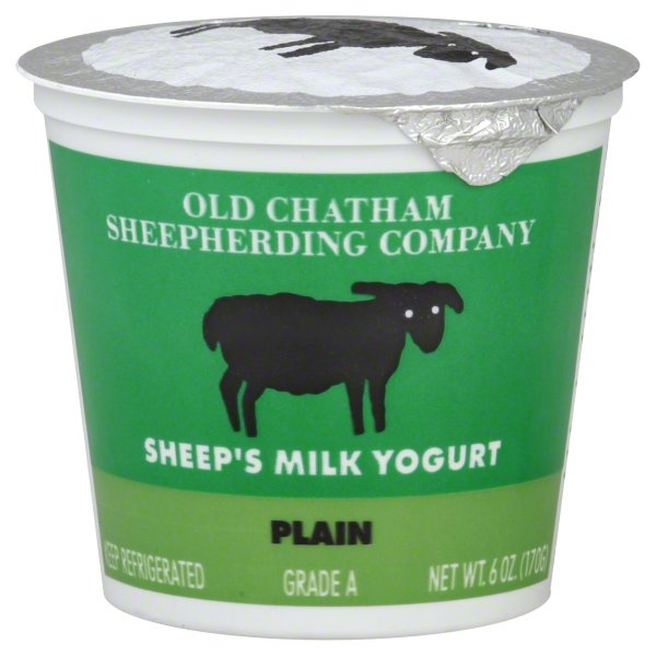 slide 1 of 3, Old Chatham Sheepherding Co. Plain Black Sheep Yogurt, 6 oz