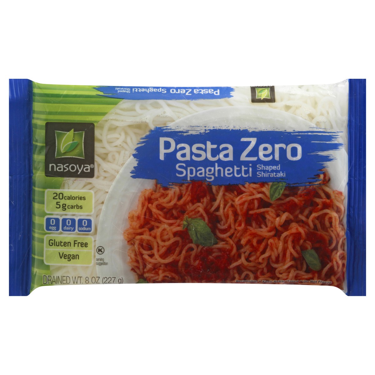 slide 1 of 25, Nasoya Gluten Free Vegan Zero Spaghetti Shaped Shirataki - 8oz, 8 oz