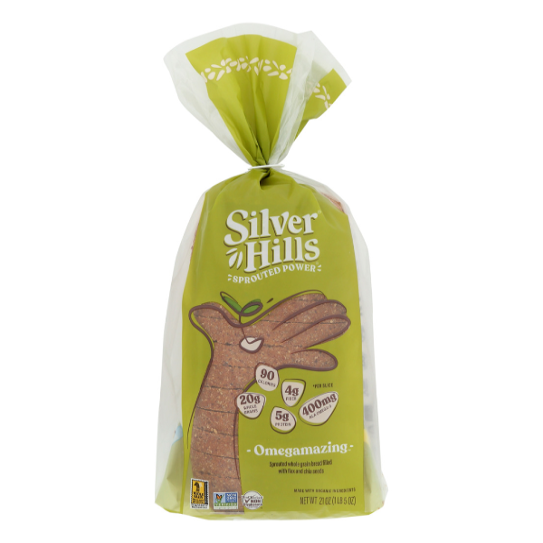 slide 1 of 1, SILVER HILLS BA Omegamazing Bread, 21 oz