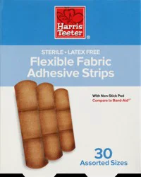 Harris Teeter Adhesive Band Aid Strips