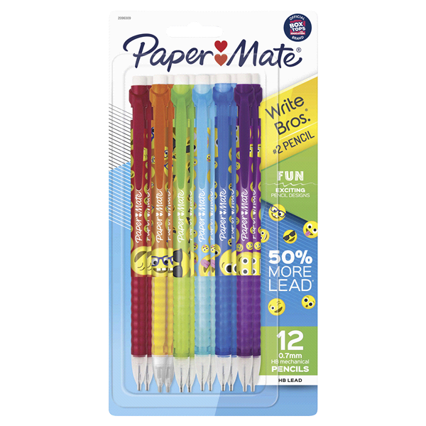 slide 1 of 1, Paper Mate Write Bros Mechanical Pencils.7mm, 12 ct