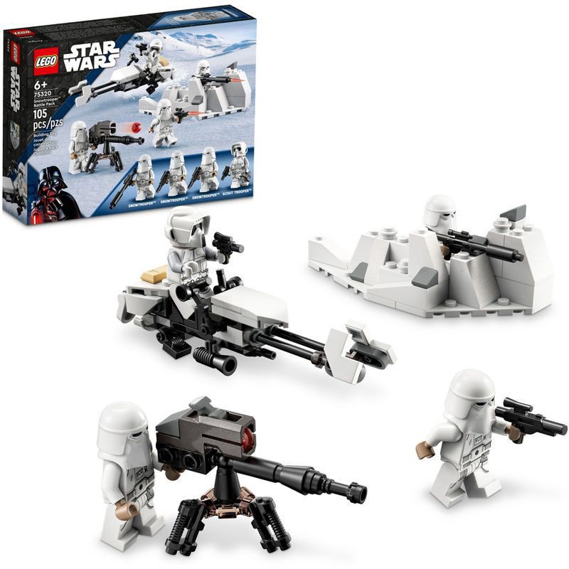 slide 1 of 1, LEGO Star Wars Snowtrooper Battle Pack 75320 Building Set, 105 ct