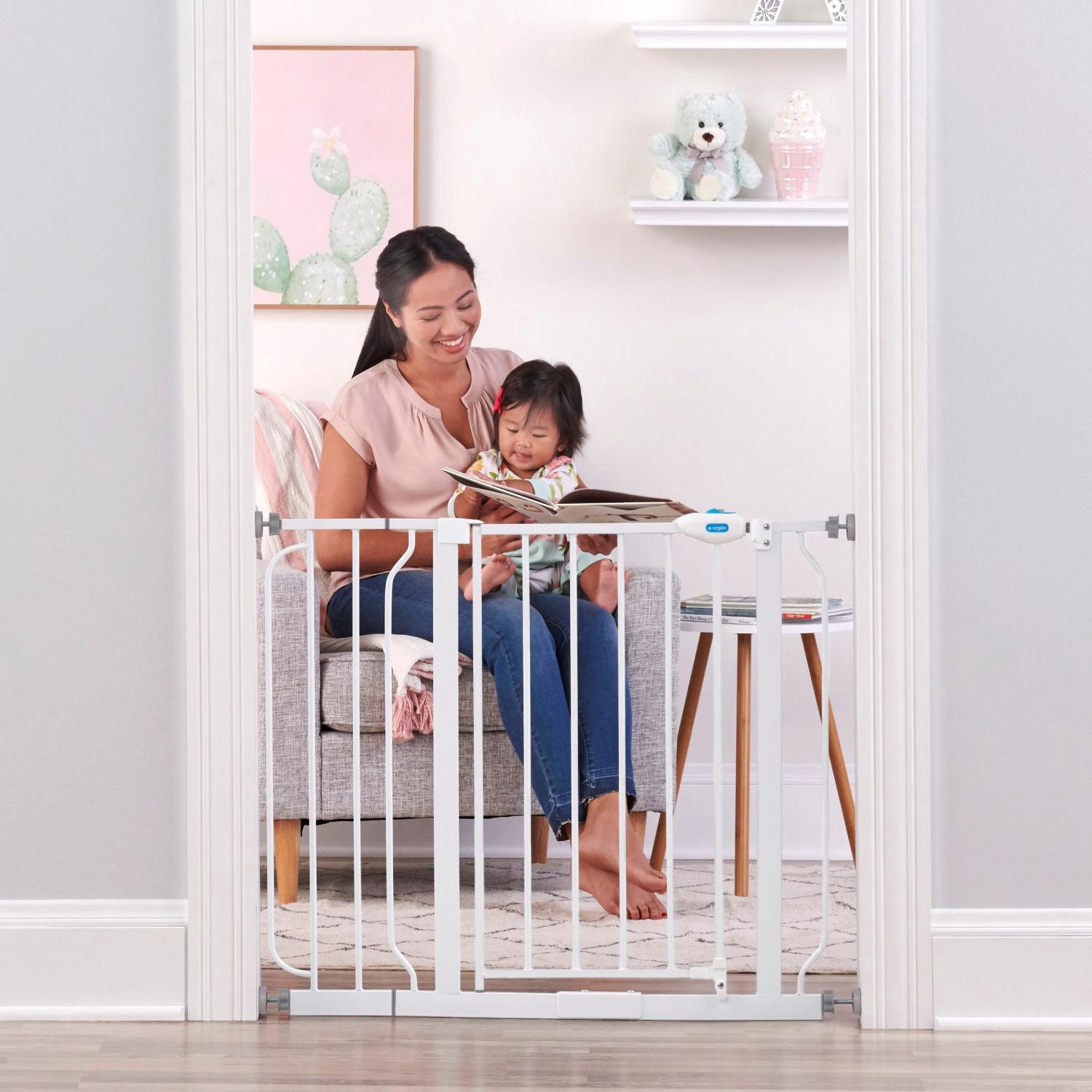 slide 1 of 1, Regalo Extra Wide Walk Thru Baby Gate, 1 ct
