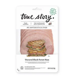 True Story Uncured Black Forest Ham 6 oz
