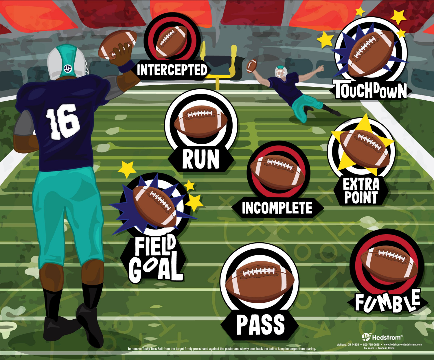 slide 4 of 8, Hedstrom Sports Tacky Toss Target Pack, 1 ct