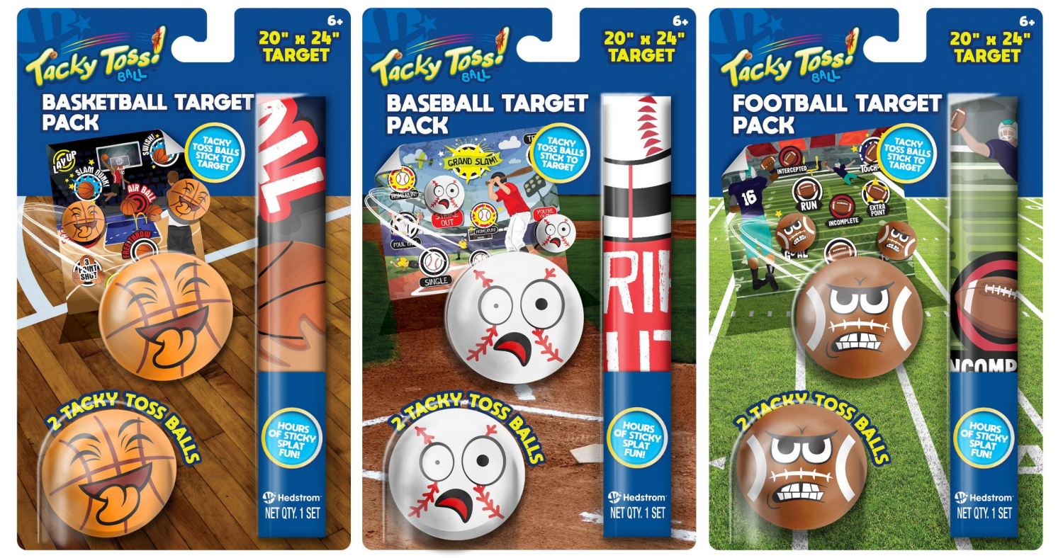 slide 1 of 8, Hedstrom Sports Tacky Toss Target Pack, 1 ct