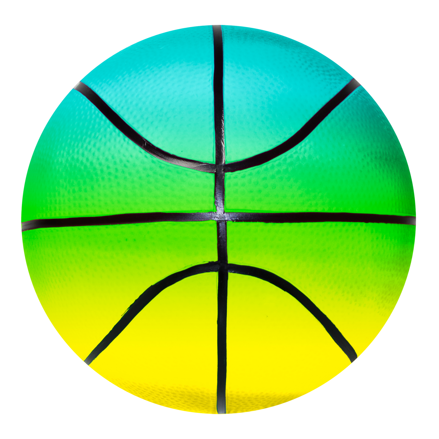 slide 5 of 5, Hedstrom BB Rainbow 9" Sports Playball Asrt, 9 in