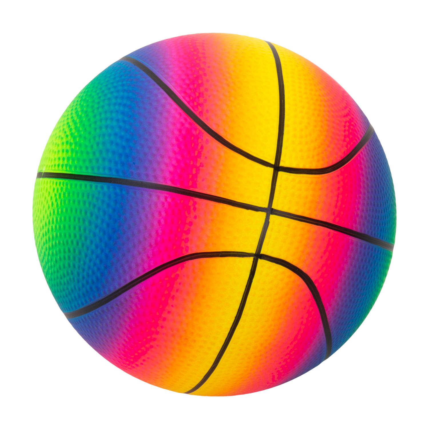 slide 3 of 5, Hedstrom BB Rainbow 9" Sports Playball Asrt, 9 in