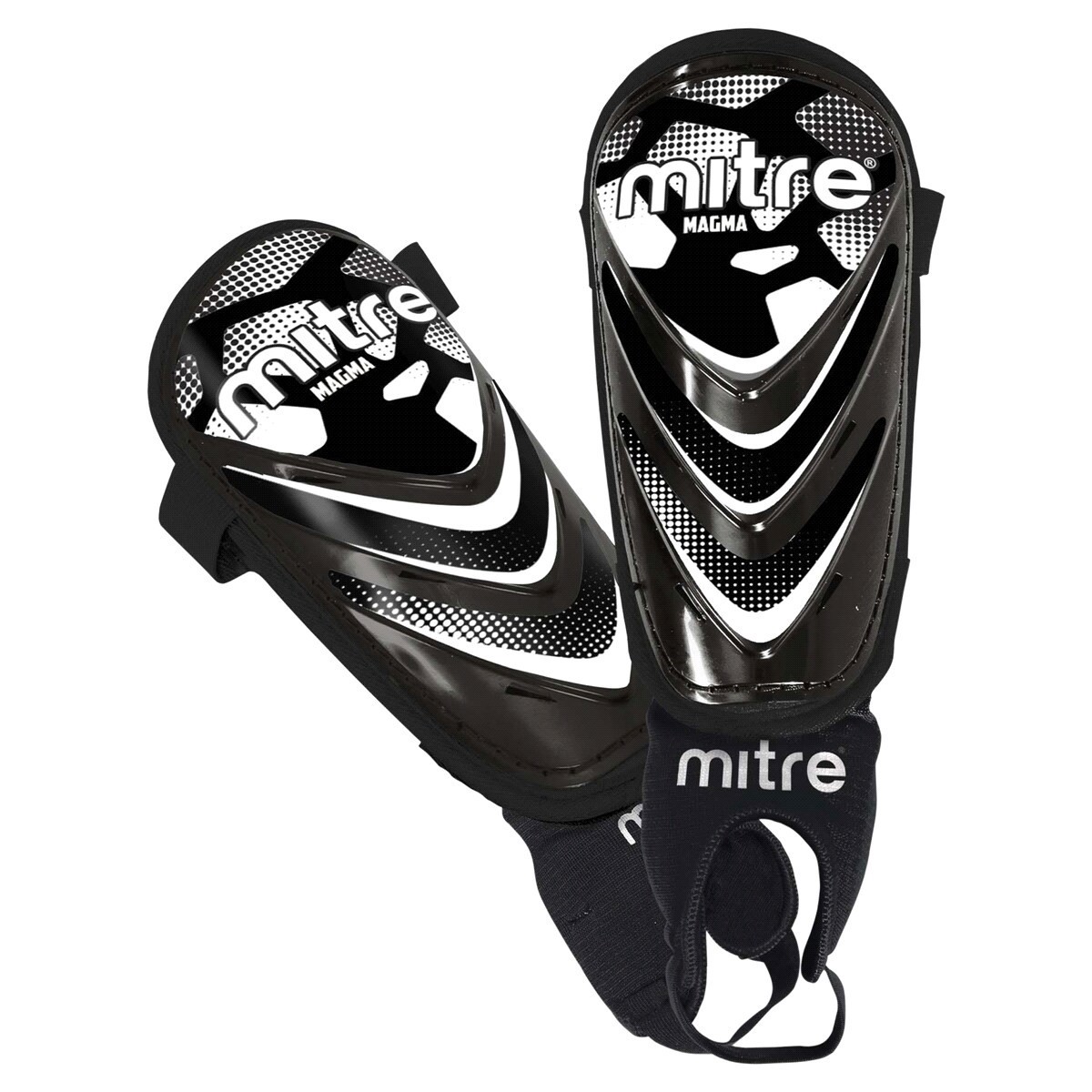 slide 2 of 2, Mitre Magma Shin Guard Adult, adult