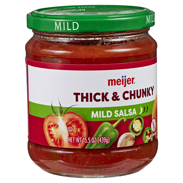 slide 14 of 29, Meijer Mild, Thick & Chunky Salsa, 15.5 oz