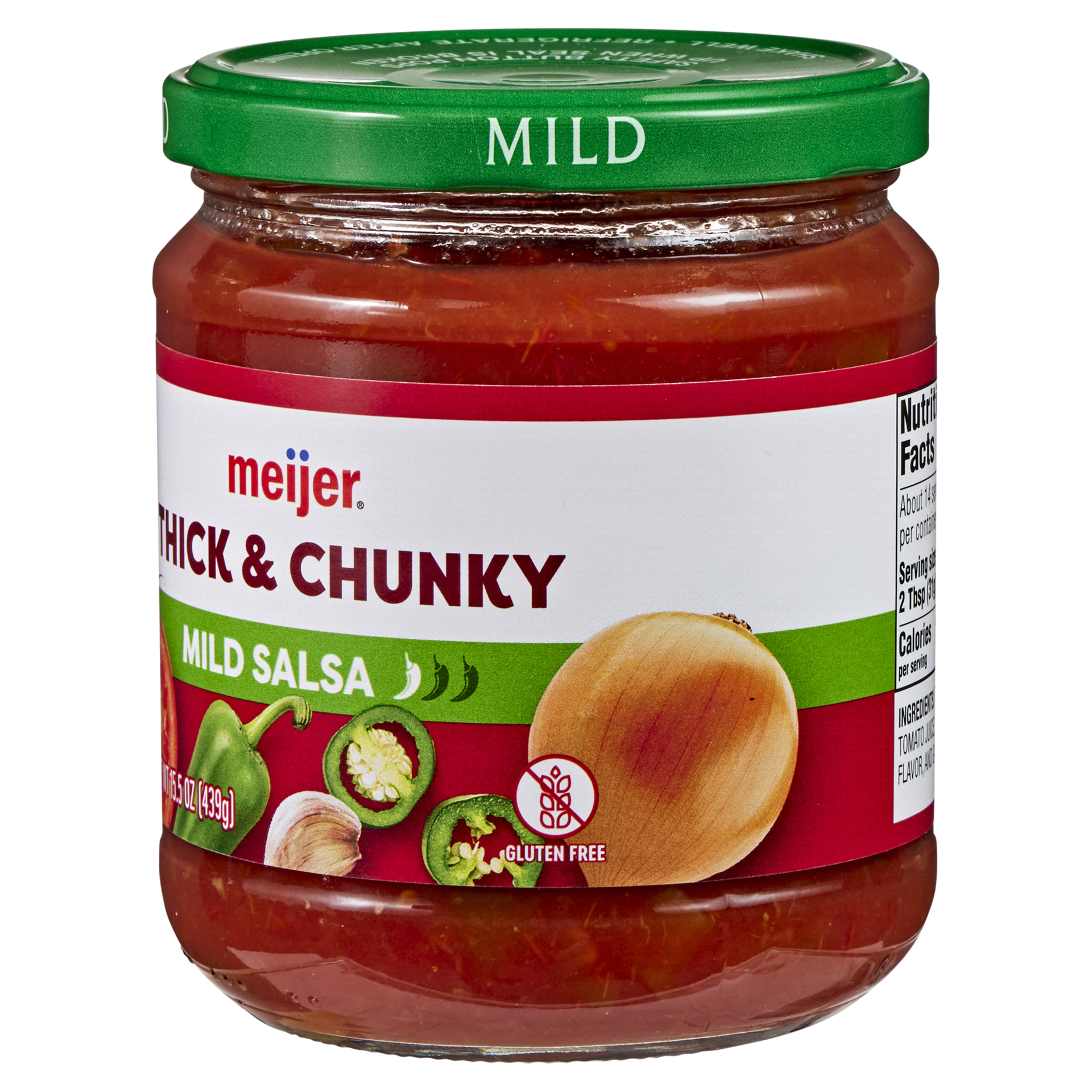 slide 10 of 29, Meijer Mild, Thick & Chunky Salsa, 15.5 oz