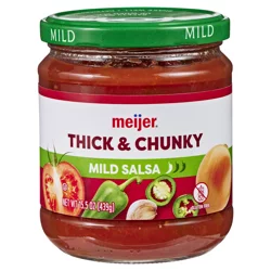 Meijer Mild, Thick & Chunky Salsa