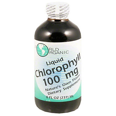 slide 1 of 2, World Organic Chlorophyll 8 oz, 8 oz