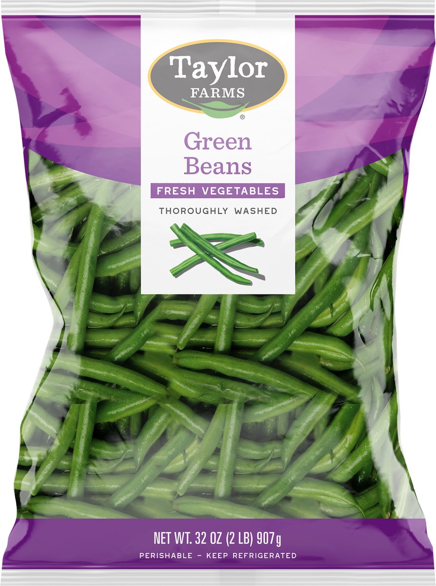 slide 2 of 6, Taylor Farms Green Beans, 32 oz