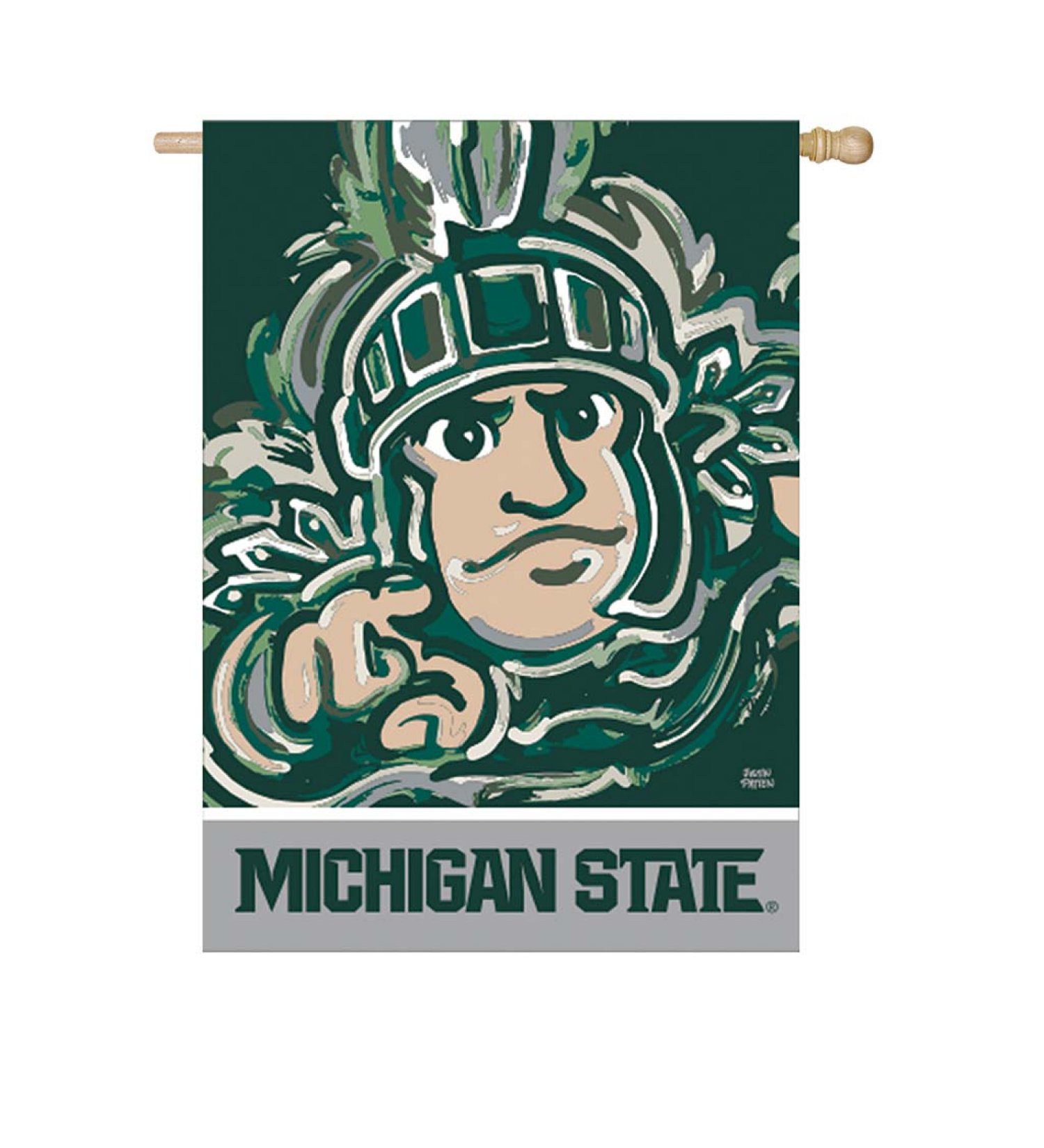 slide 1 of 5, NCAA Garden Flag, 1 ct
