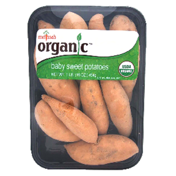 slide 1 of 1, Melissa's Organic Baby Sweet Potatoes, 16 oz