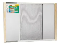 Frost King 37-in x 18-in White Wood Frame Window Screen