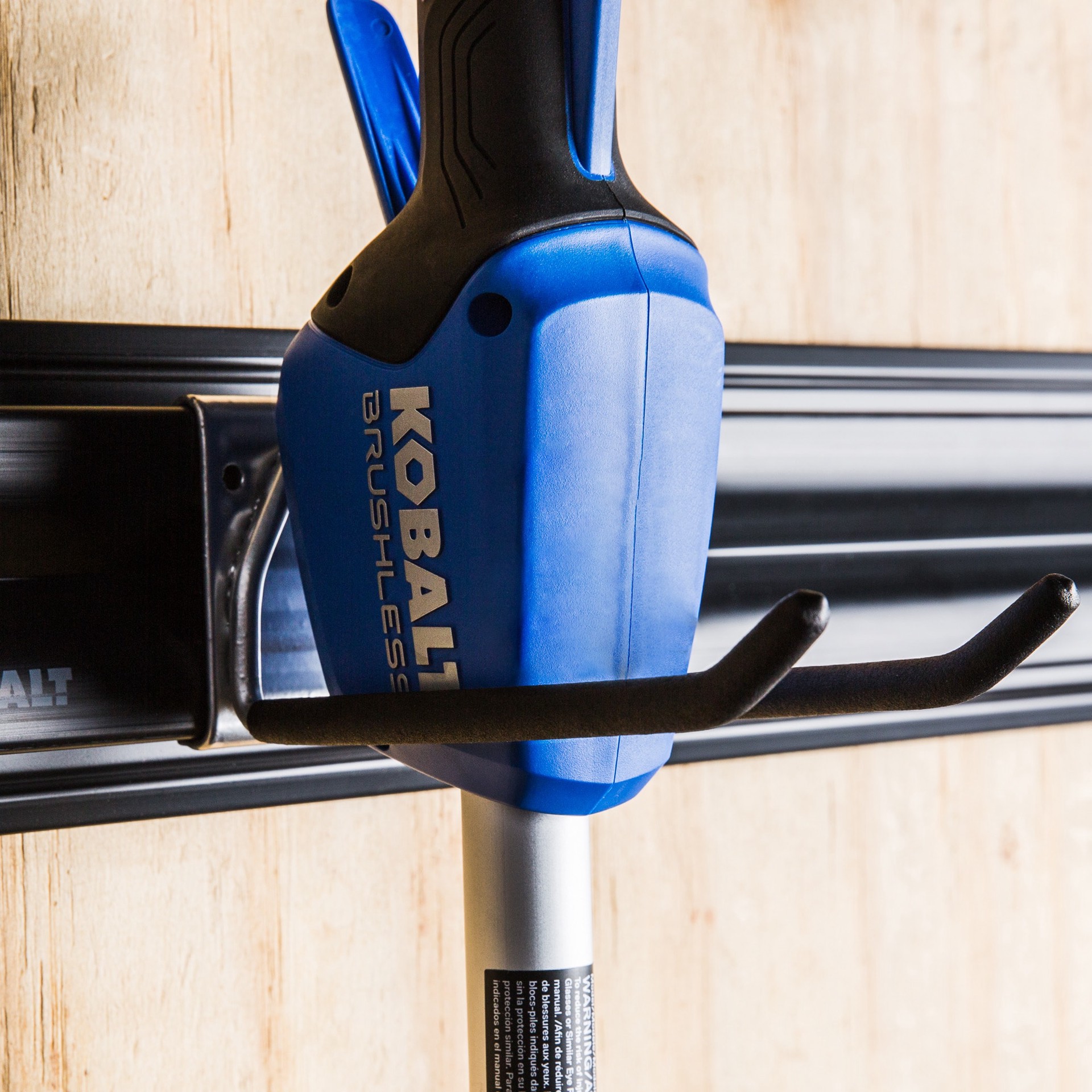 slide 2 of 6, Kobalt K-Rail Black Steel Multipurpose Hook, 1 ct