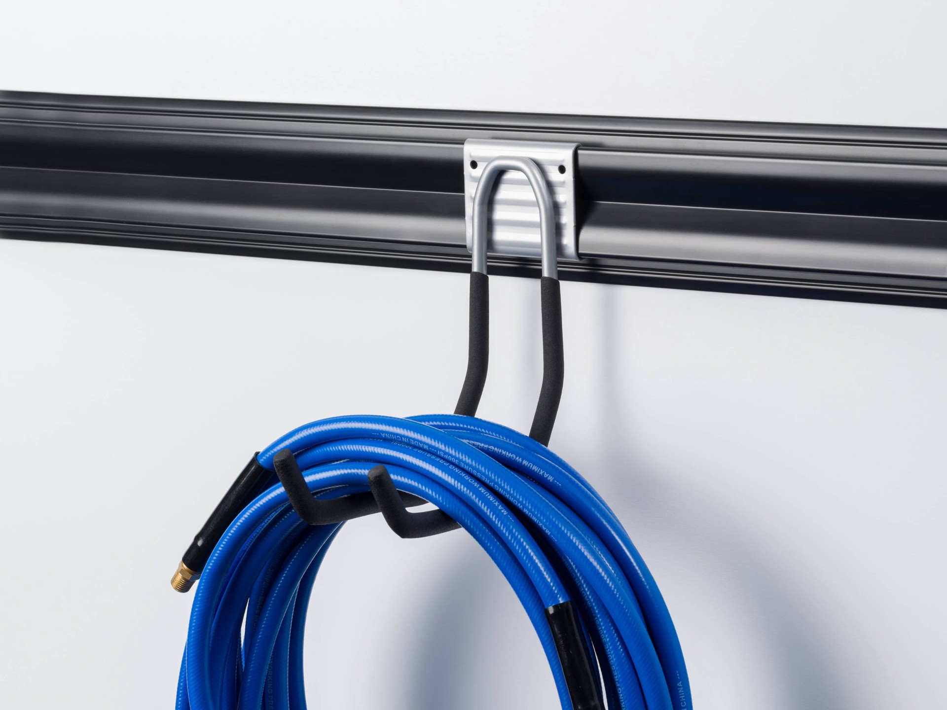 slide 4 of 6, Kobalt K-Rail Heavy Duty Black/Gray Steel Multipurpose Large hook, 1 ct