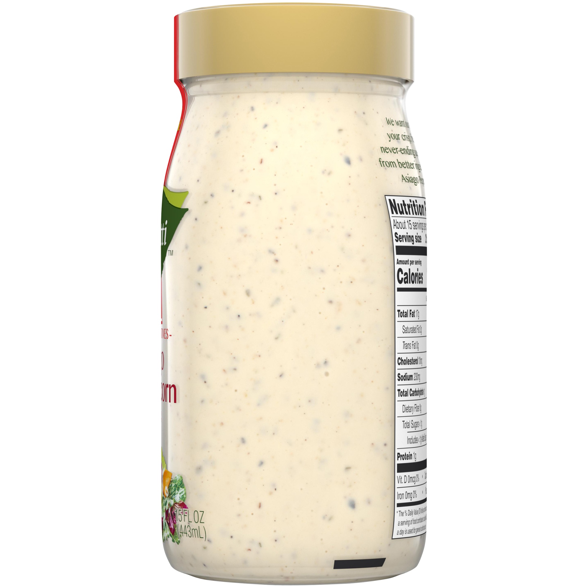 slide 4 of 6, Marzetti Asiago Peppercorn Dressing, 15 fl oz