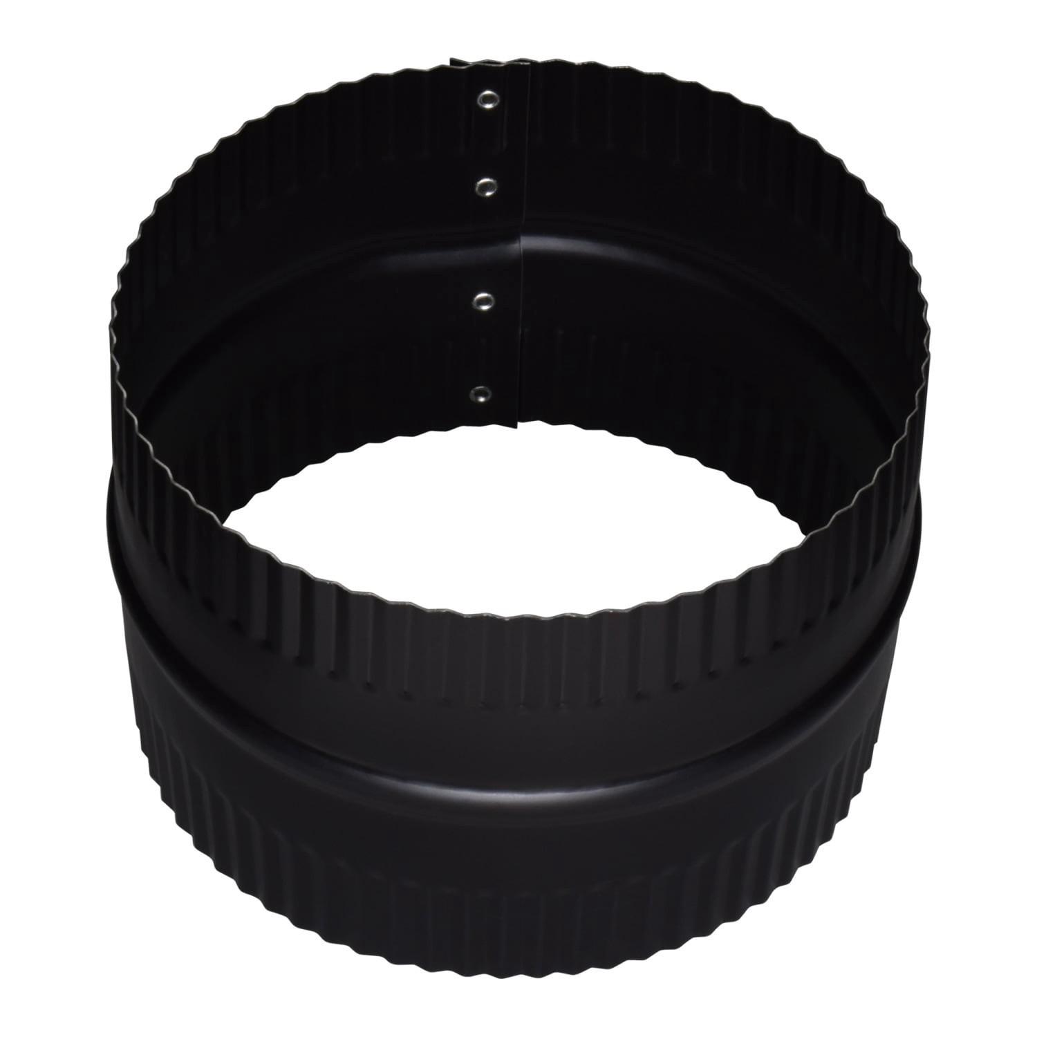 slide 2 of 3, IMPERIAL 5-in Black Steel Stove Pipe Union, 1 ct