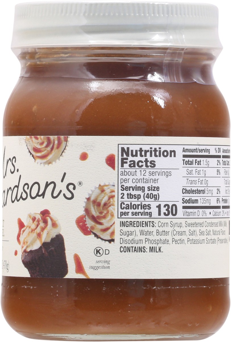 slide 12 of 13, Mrs. Richardson's Sea Salt Caramel Desert Sauce, 16.6 oz