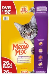 Meow Mix Original Choice Dry Cat Food, 26 lb