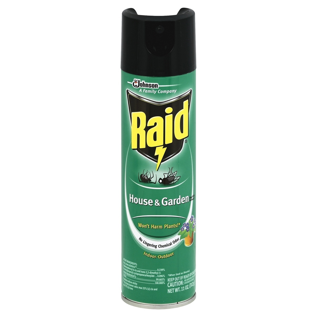 slide 1 of 1, Raid House/Garden Spray, 1 ct;11 oz; 11 oz; 11 oz