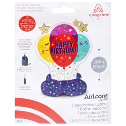 Happy Birthday Airloonz Jr Party Balloons