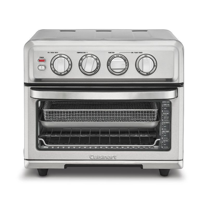 slide 1 of 10, Cuisinart Air Fryer Toaster Oven with Grill Stainless Steel, 1 ct
