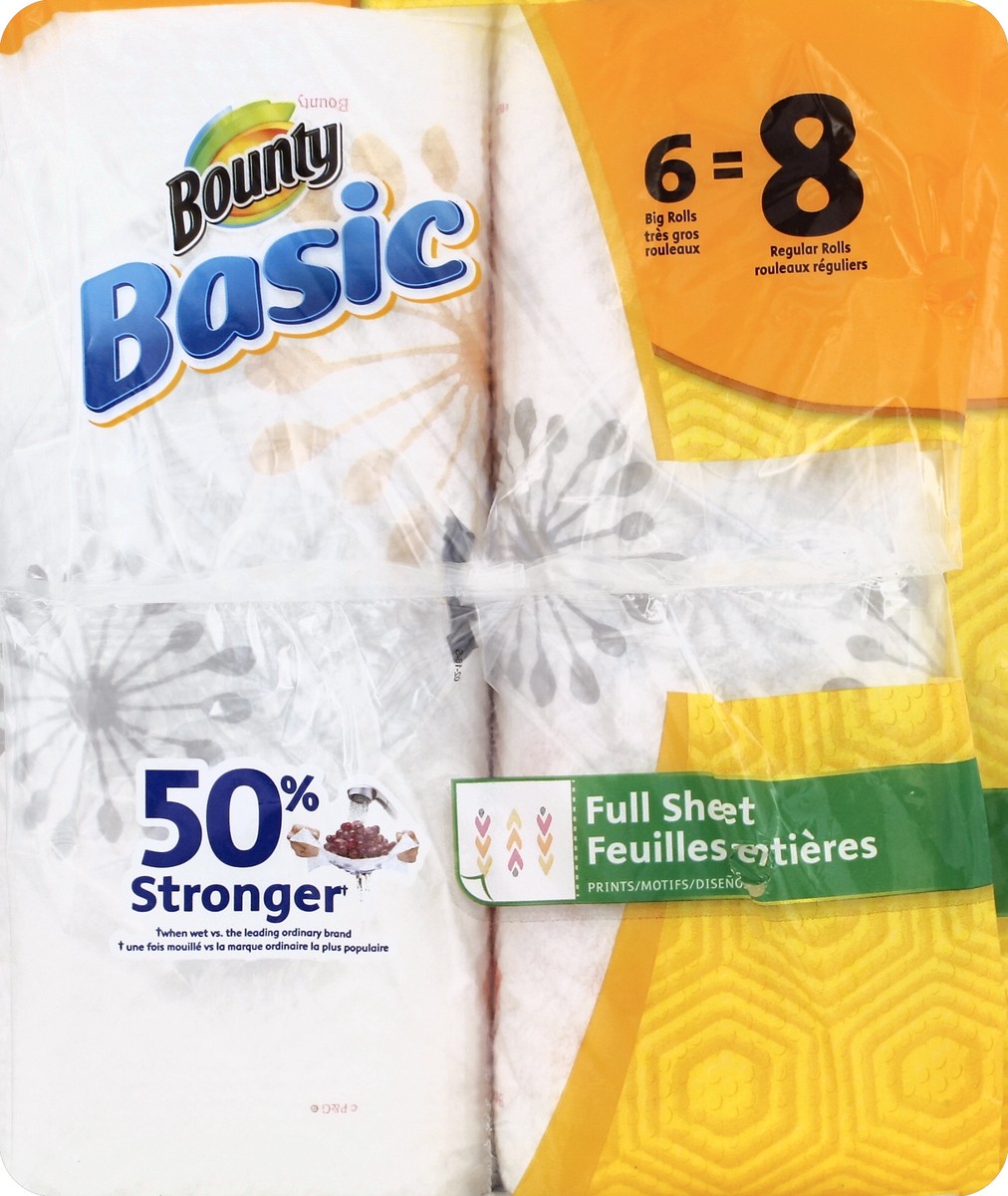 slide 2 of 5, Bounty Paper Towels 6 ea, 6 ct