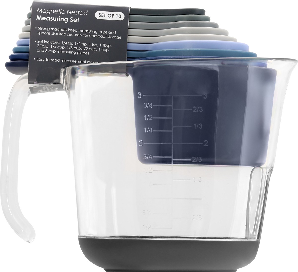 slide 5 of 11, Tovolo Magnetic Nested Measuring Set 1 ea, 1 ct